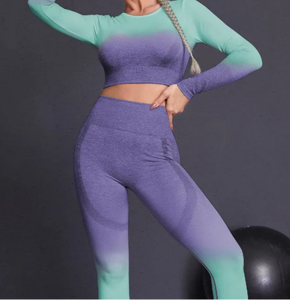 Conjunto Deportivo con Buzo de Manga Larga y Calza Ref: 1033