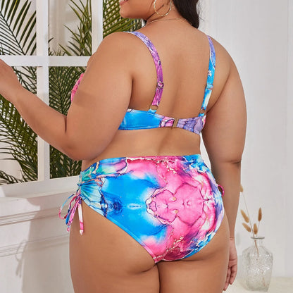 Bikini Plus Size con Lazo Frontal y Lateral Ref: 0653