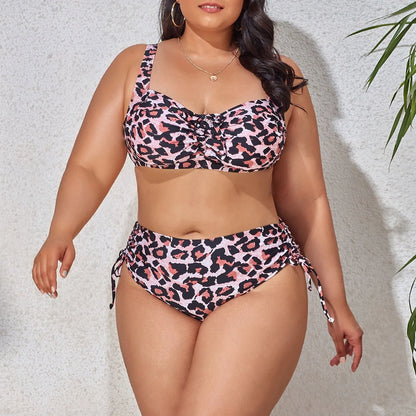 Bikini Plus Size con Lazo Frontal y Lateral Ref: 0653